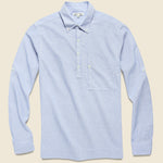 Mini Stripe Patty Shirt - Blue - Alex Mill - STAG Provisions - Tops - L/S Woven - Stripe