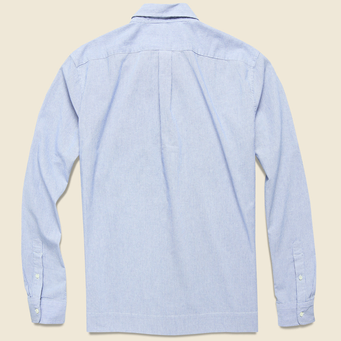 Mini Stripe Patty Shirt - Blue - Alex Mill - STAG Provisions - Tops - L/S Woven - Stripe