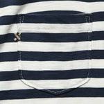 Even Stripe Tee - White/Navy - Alex Mill - STAG Provisions - Tops - S/S Tee