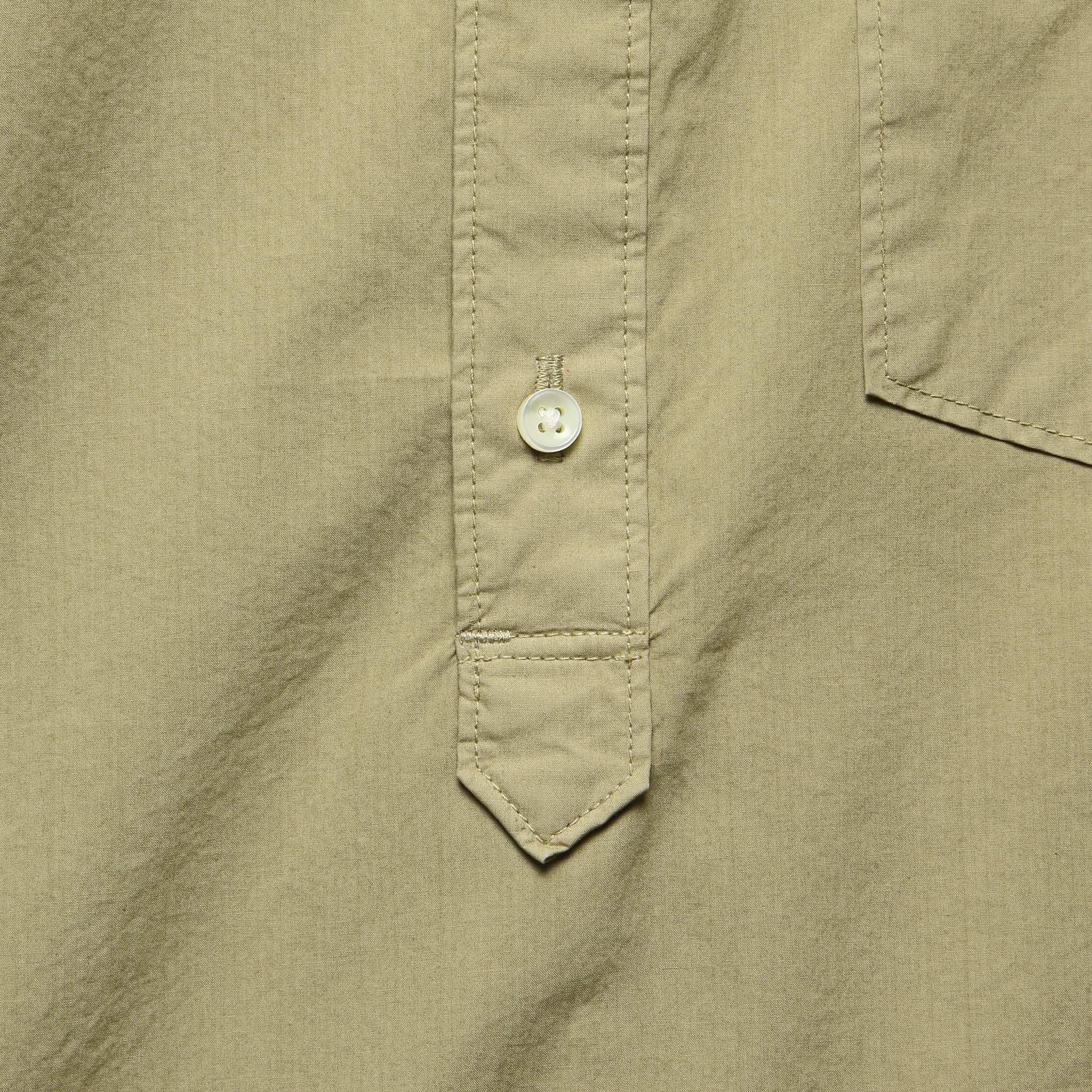 
                          Paper Poplin Popover Shirt - Vintage Khaki - Alex Mill - STAG Provisions - Tops - S/S Woven - Solid
                        