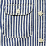 Railroad Stripe Work Jacket - Hickory Indigo - Alex Mill - STAG Provisions - Outerwear - Coat / Jacket