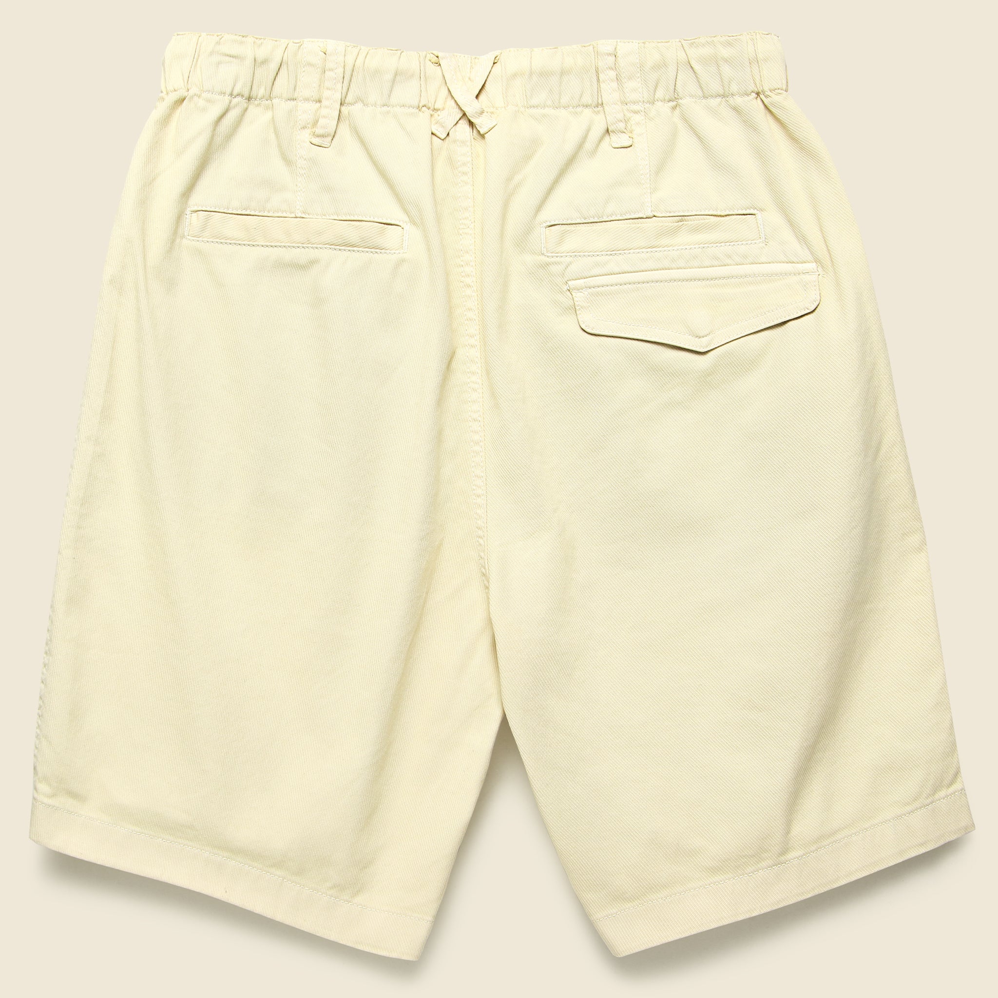 
                          Pull-On Button Fly Shorts - Oat Milk - Alex Mill - STAG Provisions - Shorts - Solid
                        