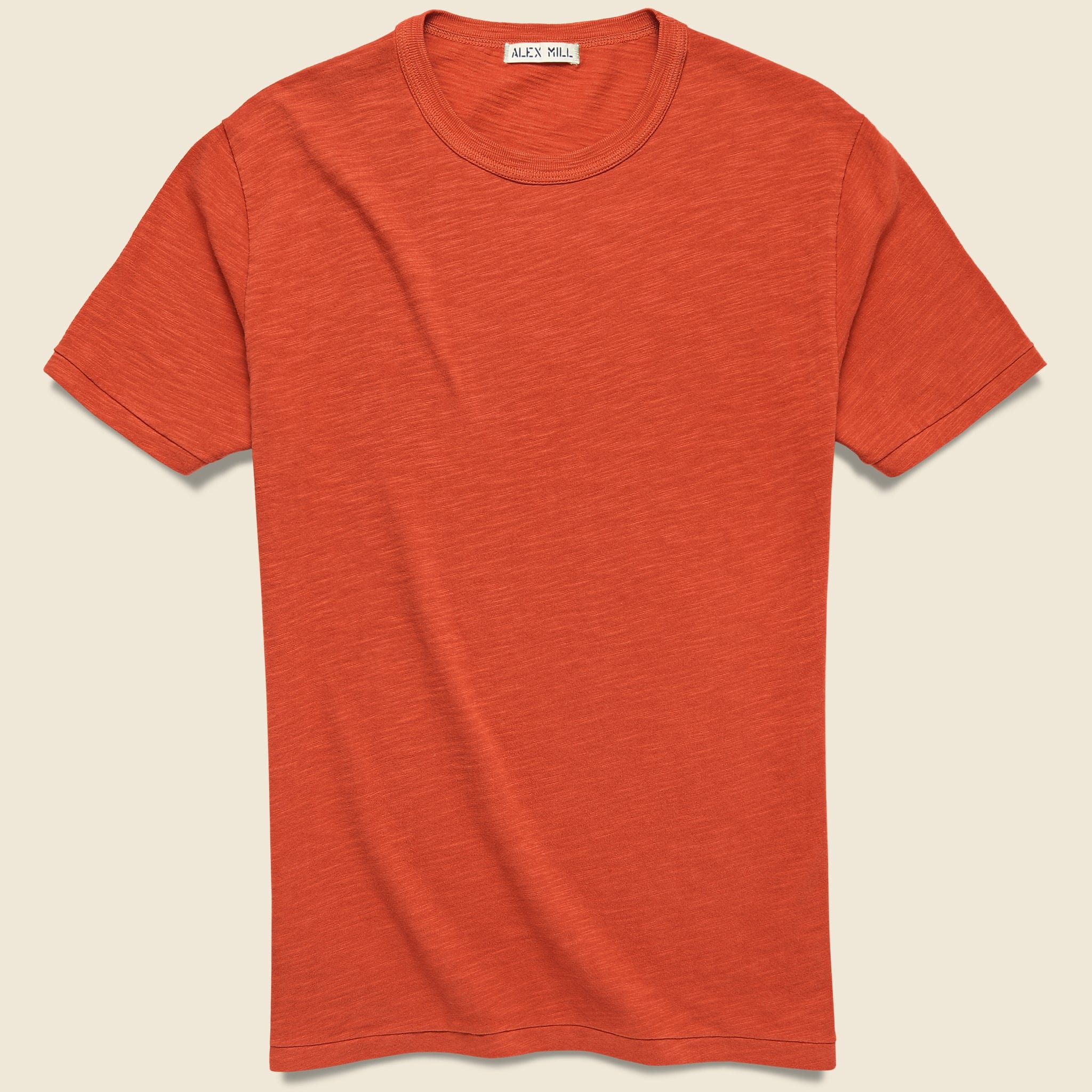 Standard Crew Tee - Barn Red - Alex Mill - STAG Provisions - Tops - S/S Tee