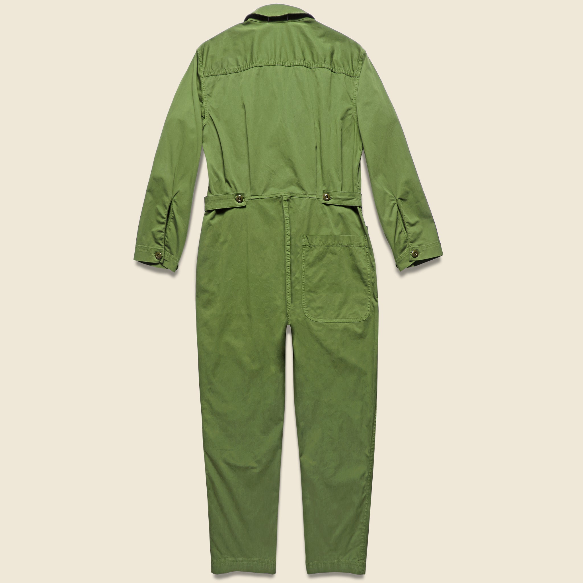 
                          Cotton Jumpsuit - Army Green - Alex Mill - STAG Provisions - W - Onepiece - Jumpsuit
                        