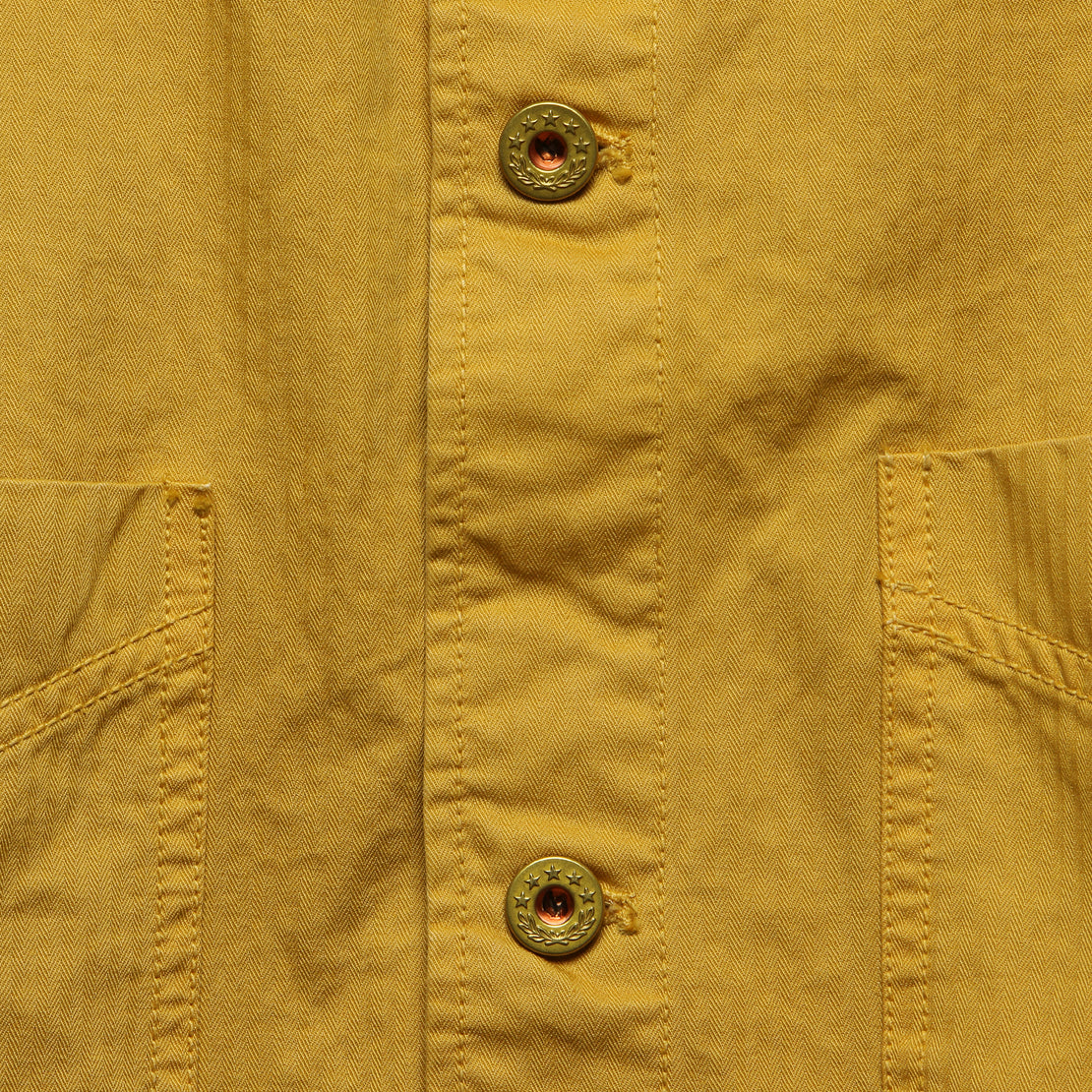 Herringbone Workers Jacket - Burnt Honey - Alex Mill - STAG Provisions - W - Outerwear - Coat/Jacket