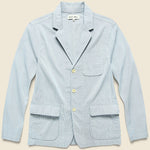 Striped Sack Jacket - Blue/White - Alex Mill - STAG Provisions - Outerwear - Coat / Jacket