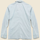 Striped Sack Jacket - Blue/White - Alex Mill - STAG Provisions - Outerwear - Coat / Jacket