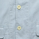 Striped Sack Jacket - Blue/White - Alex Mill - STAG Provisions - Outerwear - Coat / Jacket