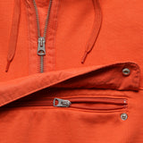 Fleece Popover Sweatshirt - Chili - Alex Mill - STAG Provisions - Tops - Fleece / Sweatshirt