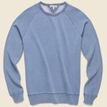 French Terry Sweatshirt - Light Indigo - Alex Mill - STAG Provisions - Tops - Fleece / Sweatshirt