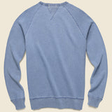 French Terry Sweatshirt - Light Indigo - Alex Mill - STAG Provisions - Tops - Fleece / Sweatshirt
