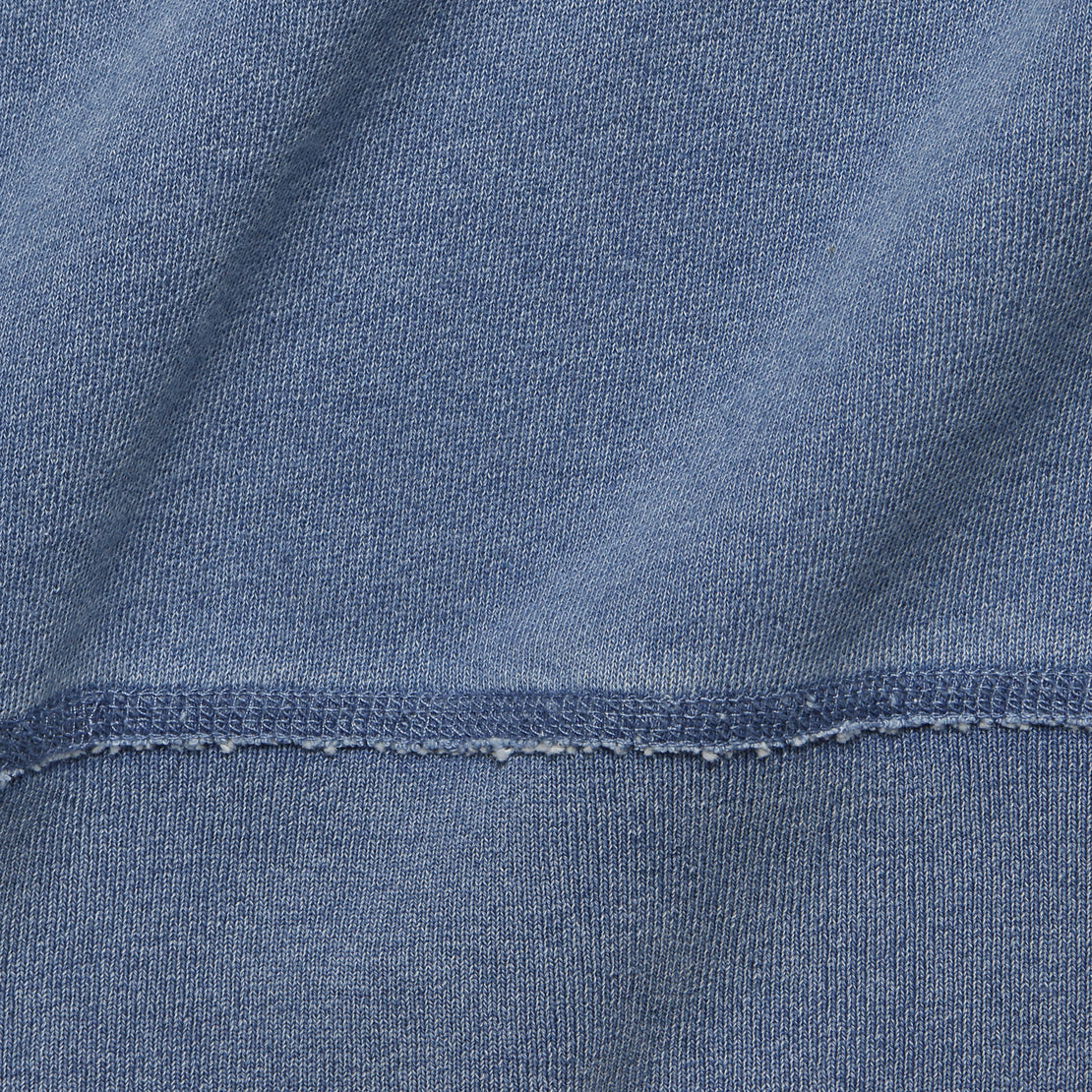 French Terry Sweatshirt - Light Indigo - Alex Mill - STAG Provisions - Tops - Fleece / Sweatshirt