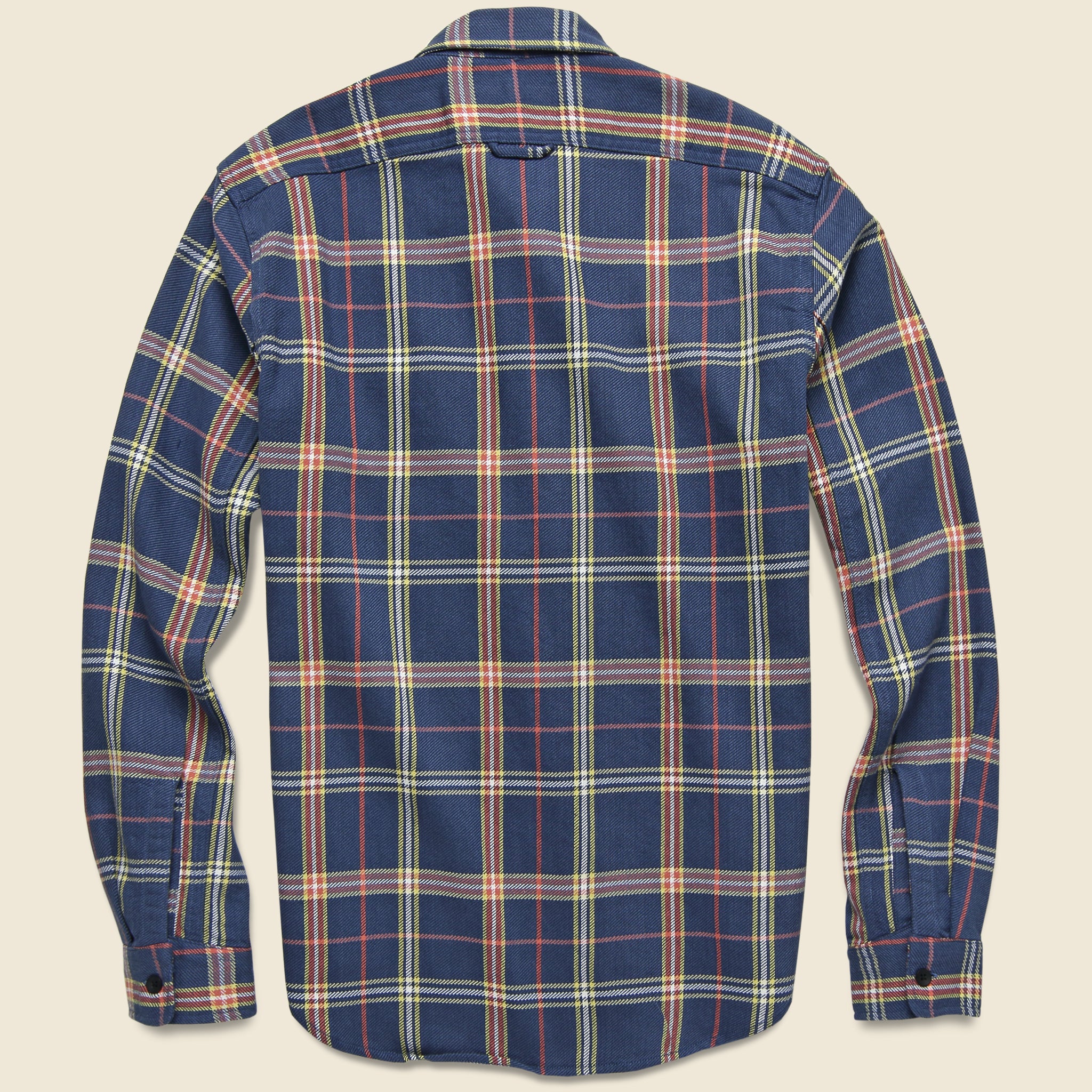 Check Chore Shirt - Blue/Red/Yellow - Alex Mill - STAG Provisions - Tops - L/S Woven - Plaid