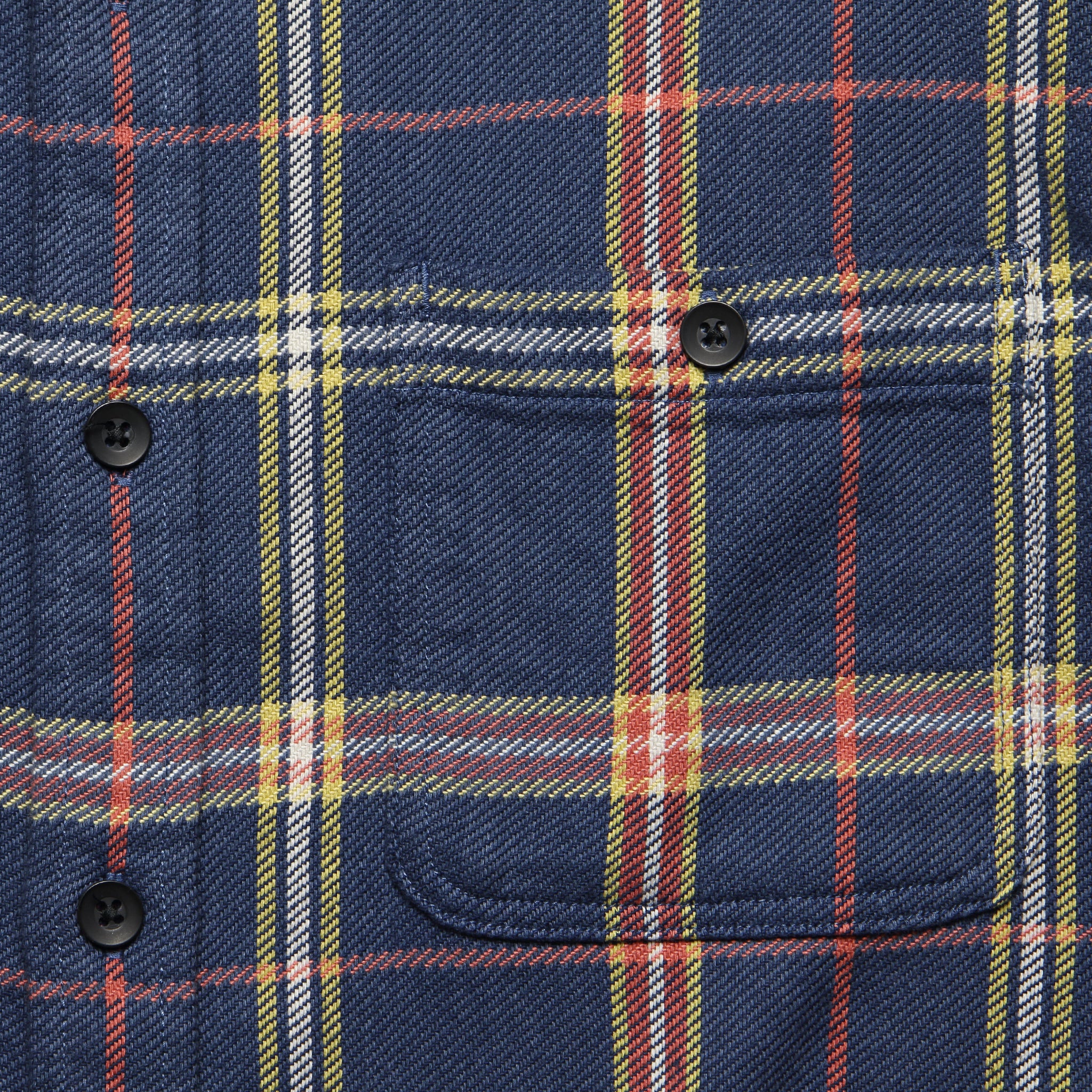Check Chore Shirt - Blue/Red/Yellow - Alex Mill - STAG Provisions - Tops - L/S Woven - Plaid