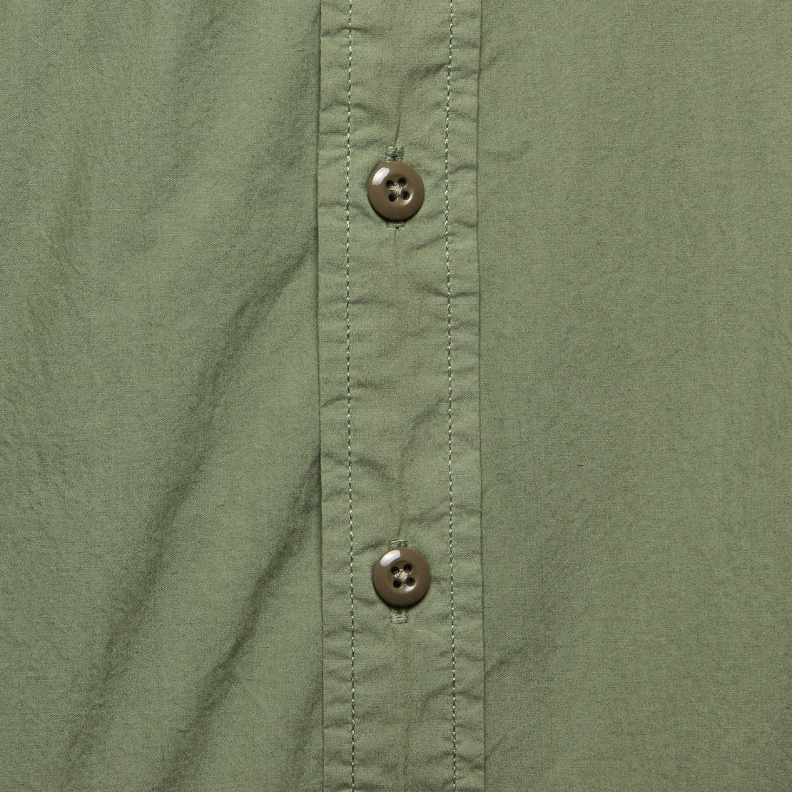 Garment Dyed Field Shirt - Military Green - Alex Mill - STAG Provisions - Tops - L/S Woven - Solid