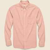 Cotton Linen Stripe Shirt - Pink - Alex Mill - STAG Provisions - Tops - L/S Woven - Stripe