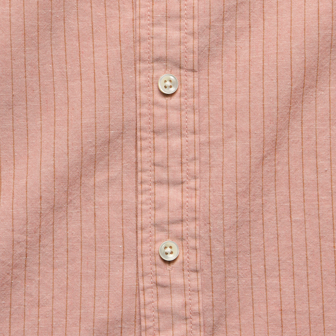 Cotton Linen Stripe Shirt - Pink - Alex Mill - STAG Provisions - Tops - L/S Woven - Stripe