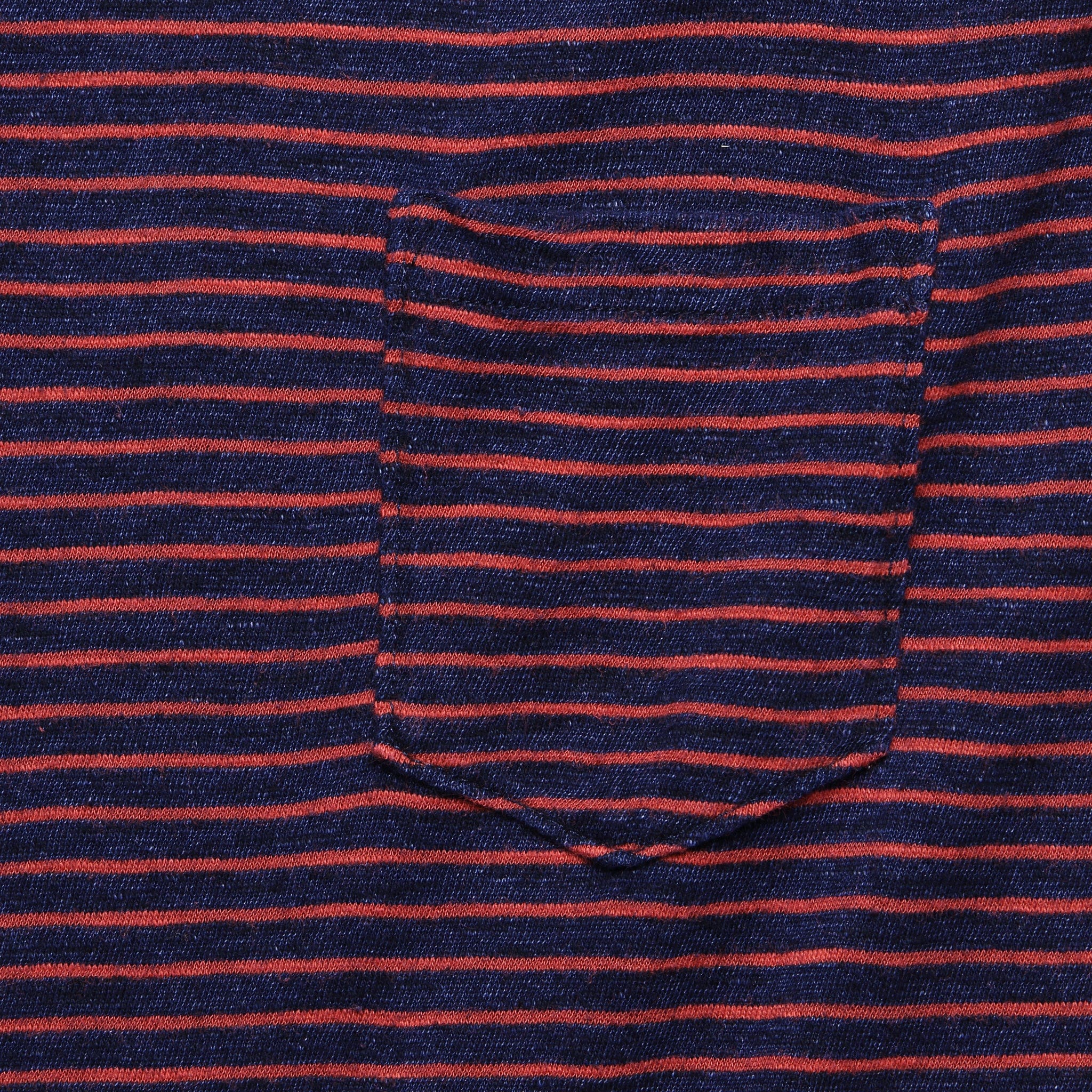 
                          Thin Stripe Pocket Tee - Indigo/Red - Alex Mill - STAG Provisions - Tops - S/S Tee
                        