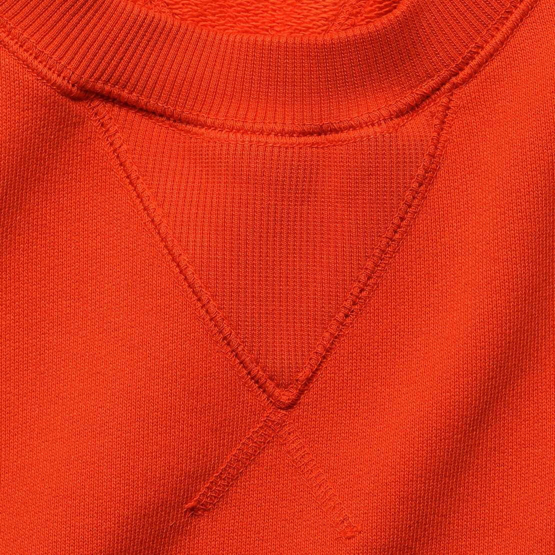 Crew Neck Sweatshirt - Chili - Alex Mill - STAG Provisions - Tops - Fleece / Sweatshirt