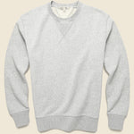 Garment Dyed Crewneck Sweatshirt - Heather Grey - Alex Mill - STAG Provisions - Tops - Fleece / Sweatshirt