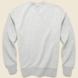 Garment Dyed Crewneck Sweatshirt - Heather Grey - Alex Mill - STAG Provisions - Tops - Fleece / Sweatshirt