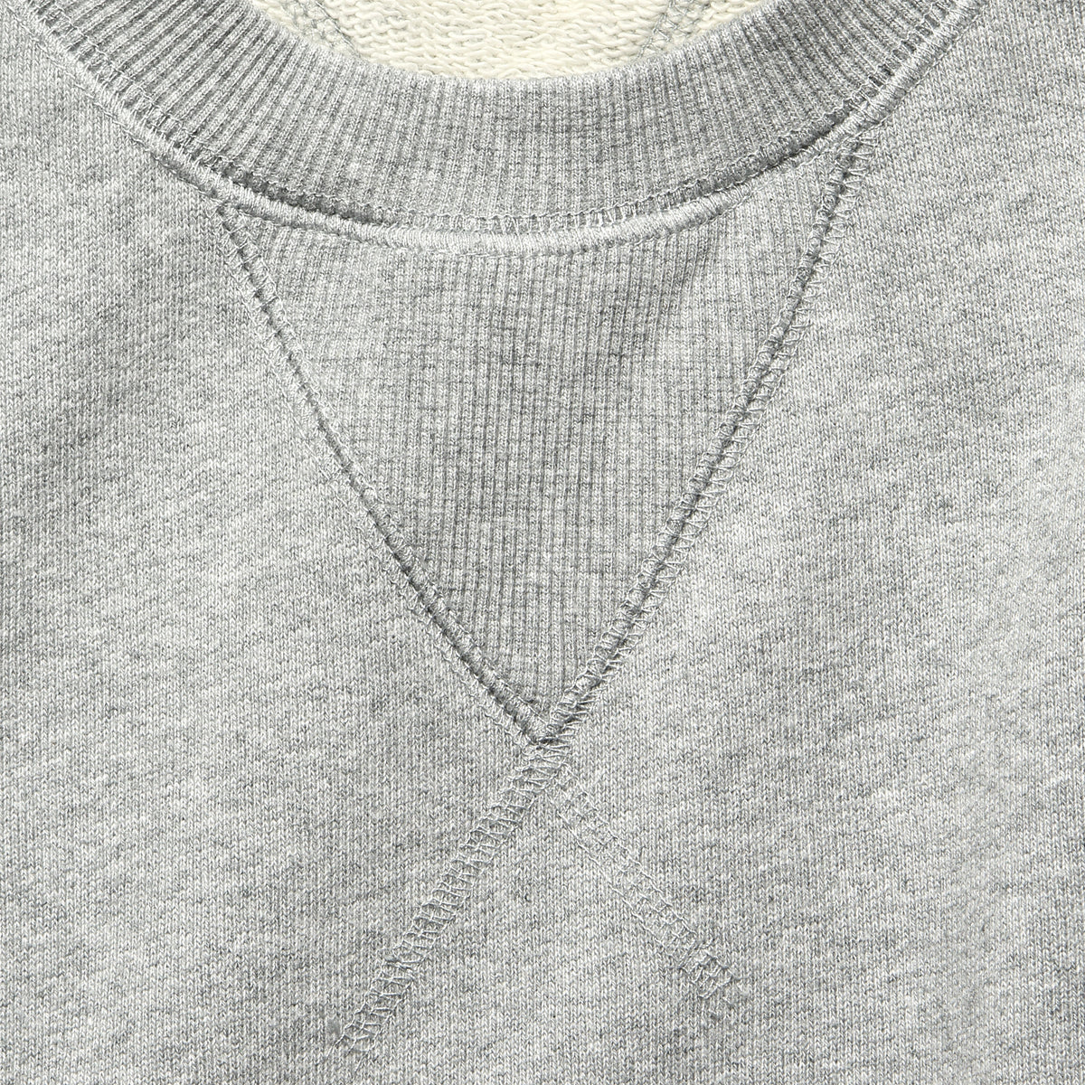 Garment Dyed Crewneck Sweatshirt - Heather Grey