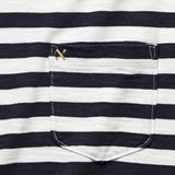 Slub Stripe Tee - Navy/White - Alex Mill - STAG Provisions - Tops - S/S Tee