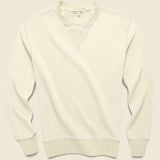 Crewneck Sweatshirt - Natural - Alex Mill - STAG Provisions - Tops - Fleece / Sweatshirt