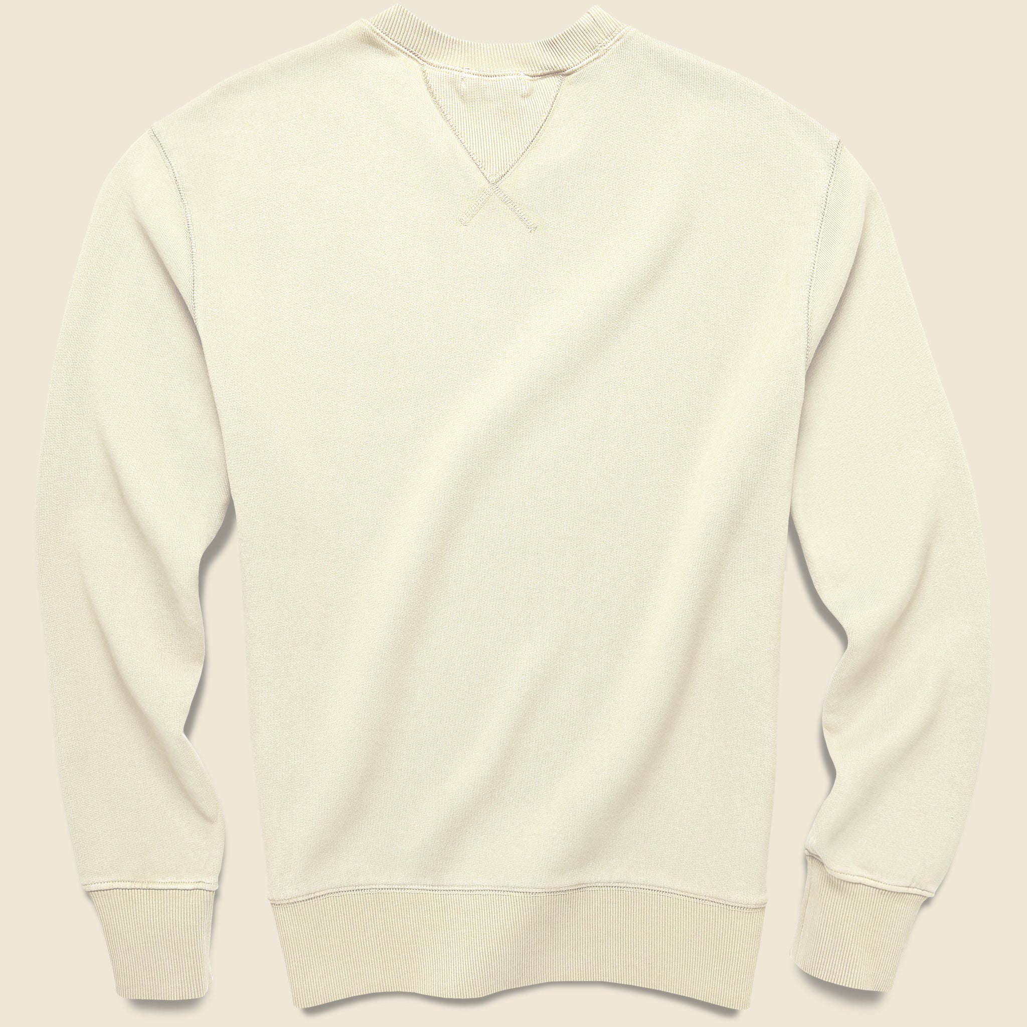 Crewneck Sweatshirt - Natural - Alex Mill - STAG Provisions - Tops - Fleece / Sweatshirt