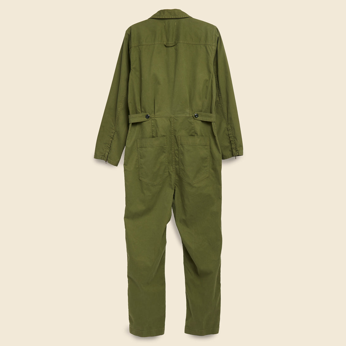 Judd Jumpsuit - Army Olive - Alex Mill - STAG Provisions - W - Onepiece - Jumpsuit