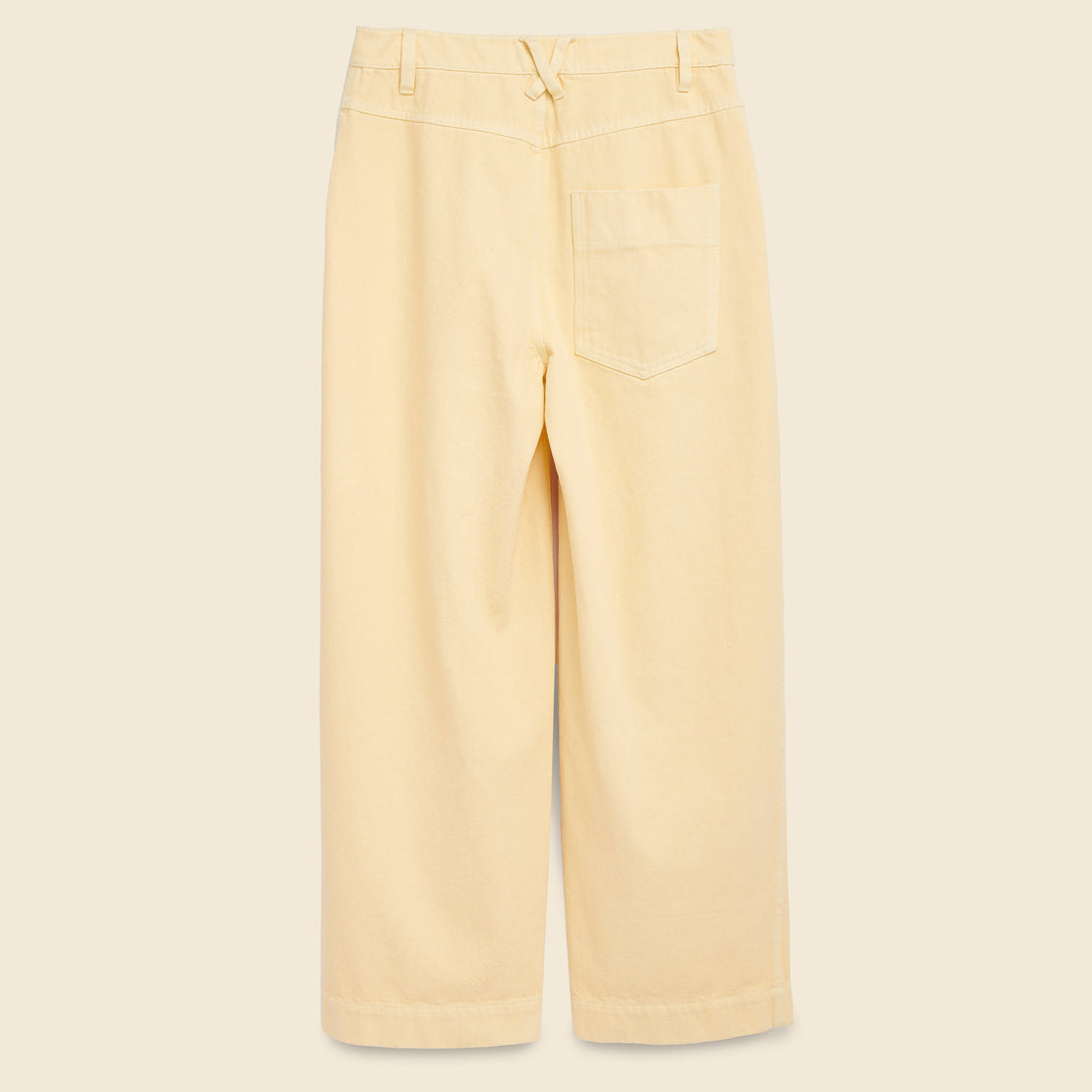 Patrick Pant - Butter - Alex Mill - STAG Provisions - W - Pants - Twill