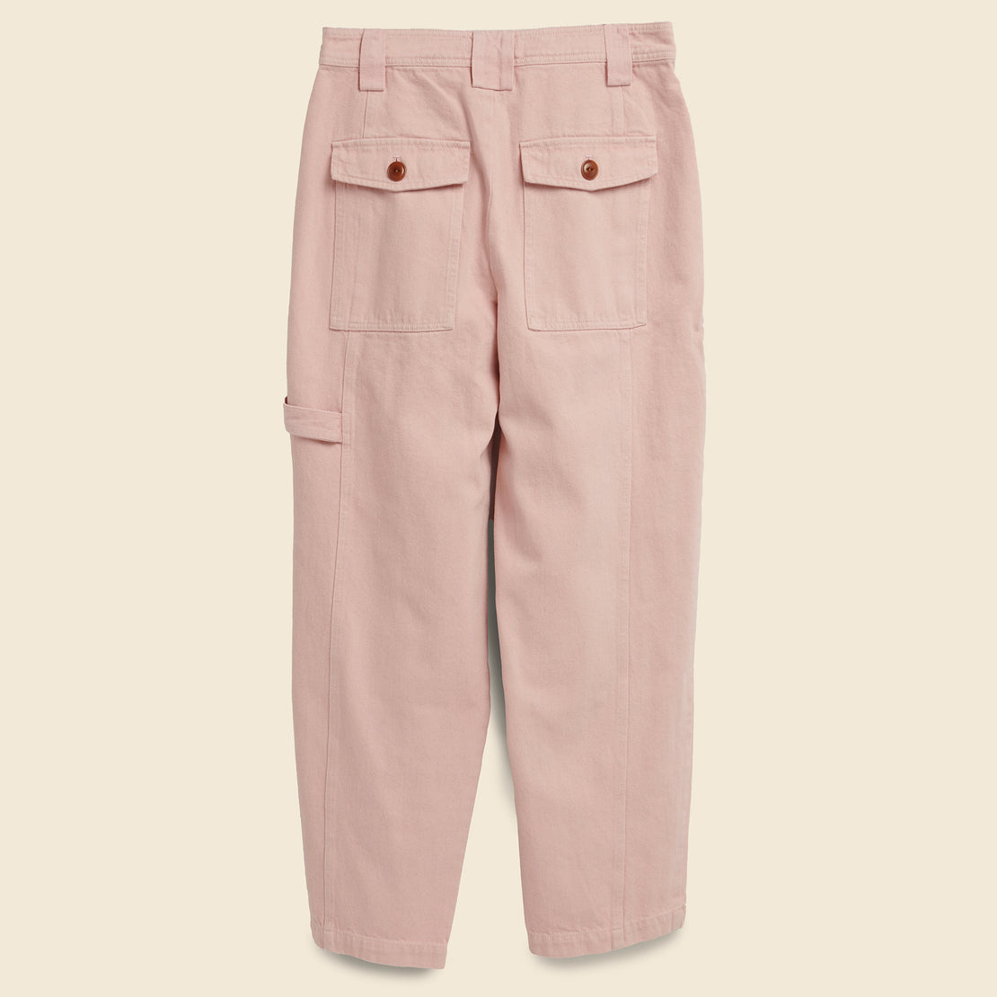 Phoebe Pant - Pale Pink - Alex Mill - STAG Provisions - W - Pants - Twill