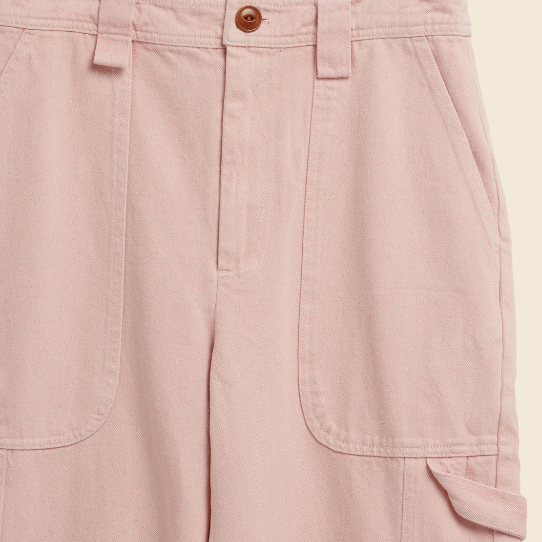 Phoebe Pant - Pale Pink - Alex Mill - STAG Provisions - W - Pants - Twill