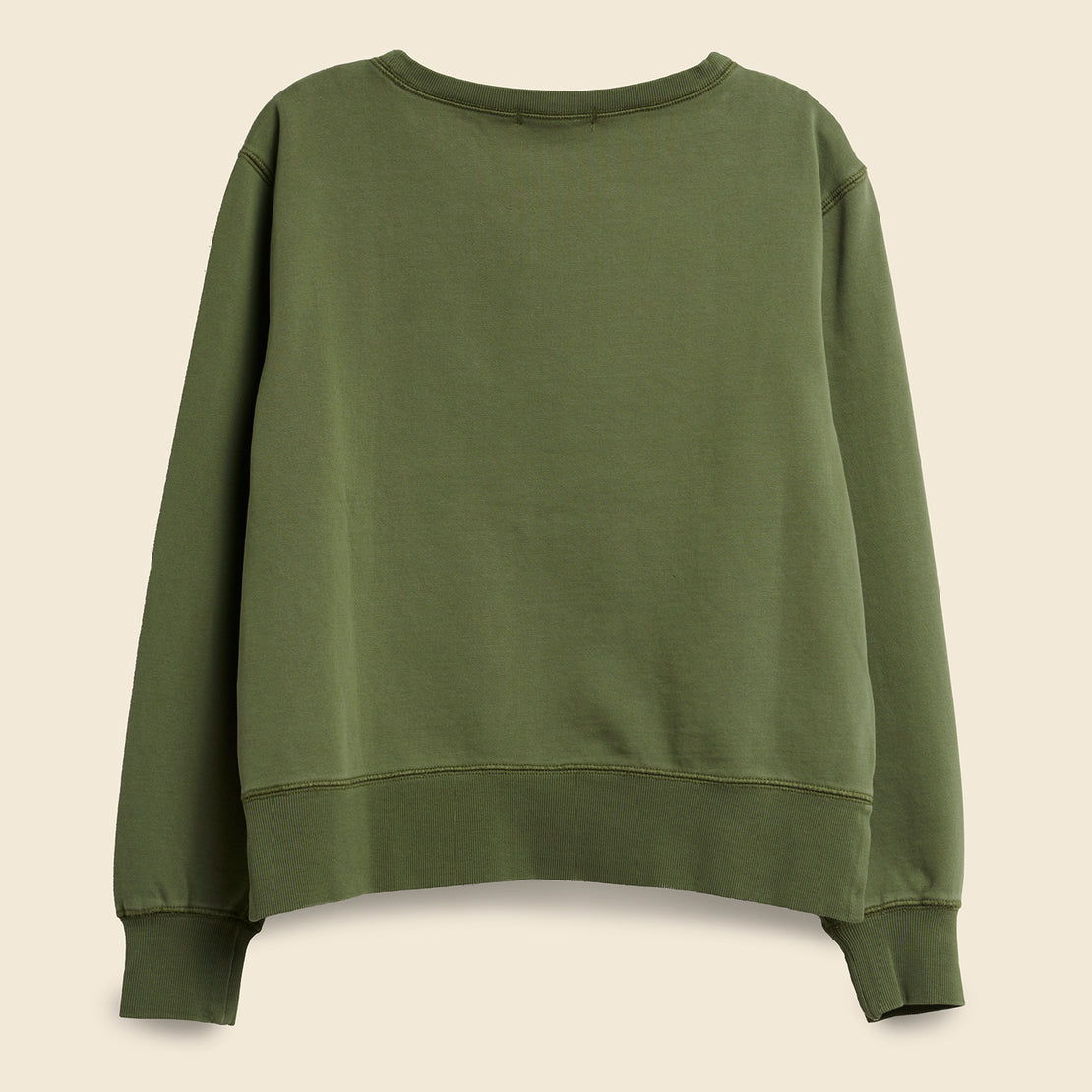 Lakeside Sweatshirt - Army Green - Alex Mill - STAG Provisions - W - Tops - L/S Fleece