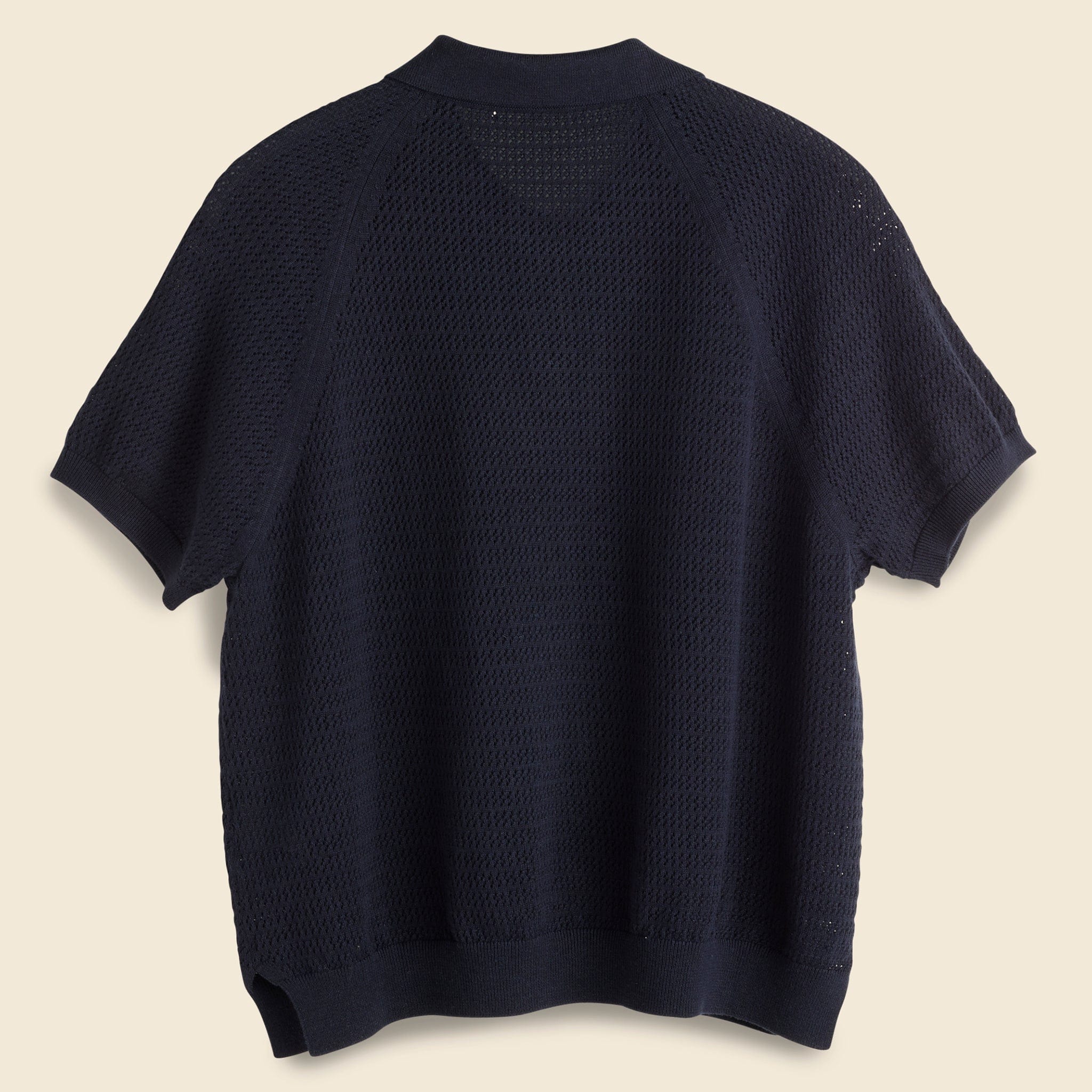 
                          Zoe Sweater Polo - Navy - Alex Mill - STAG Provisions - W - Tops - S/S Knit
                        