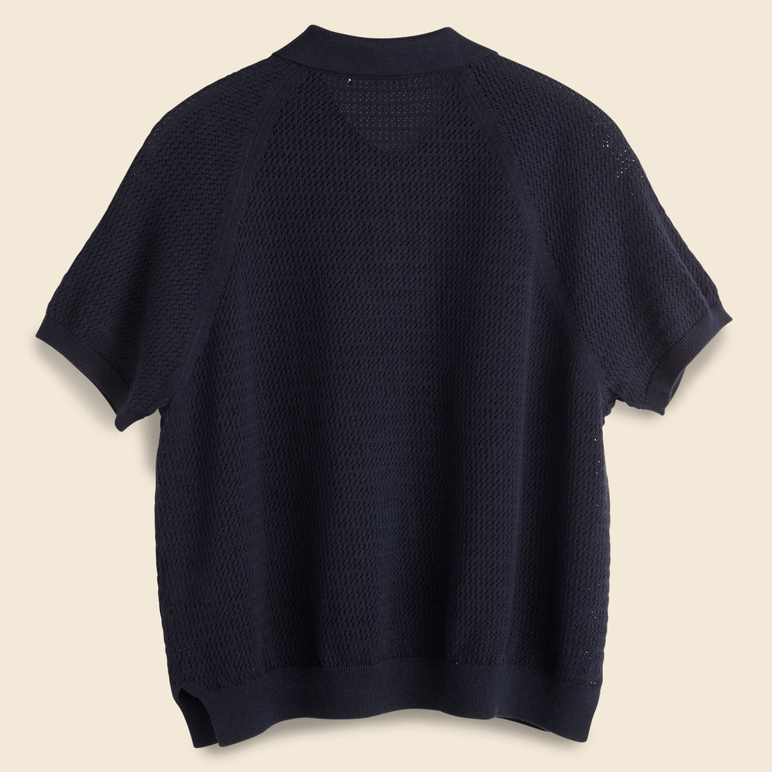Zoe Sweater Polo - Navy - Alex Mill - STAG Provisions - W - Tops - S/S Knit