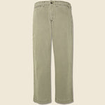 Straight Leg Vintage Wash Chino - Vintage Olive - Alex Mill - STAG Provisions - Pants - Twill