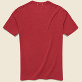 Standard Crew Tee - Fire Brick - Alex Mill - STAG Provisions - Tops - S/S Tee