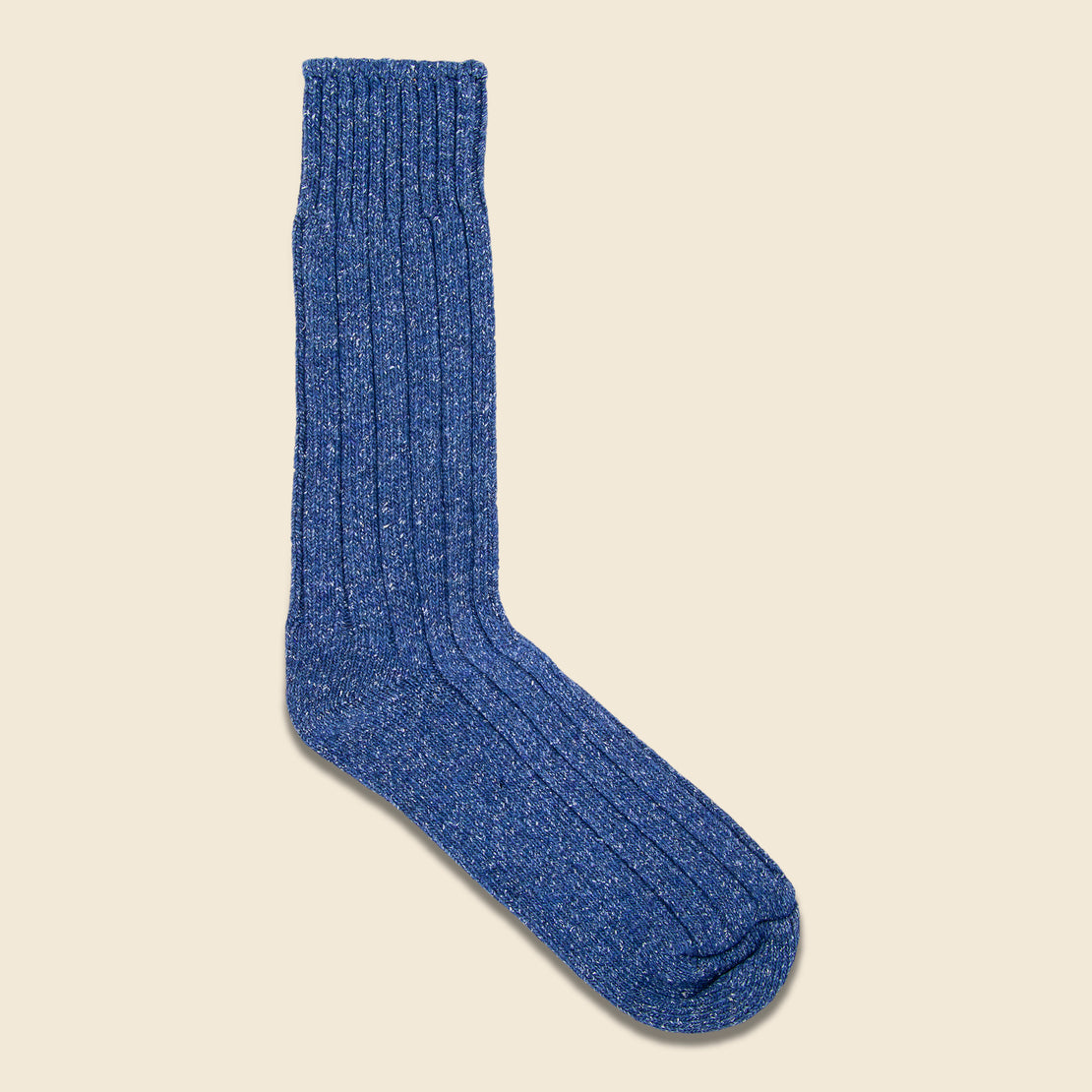 American Trench Wool & Silk Boot Sock - Denim