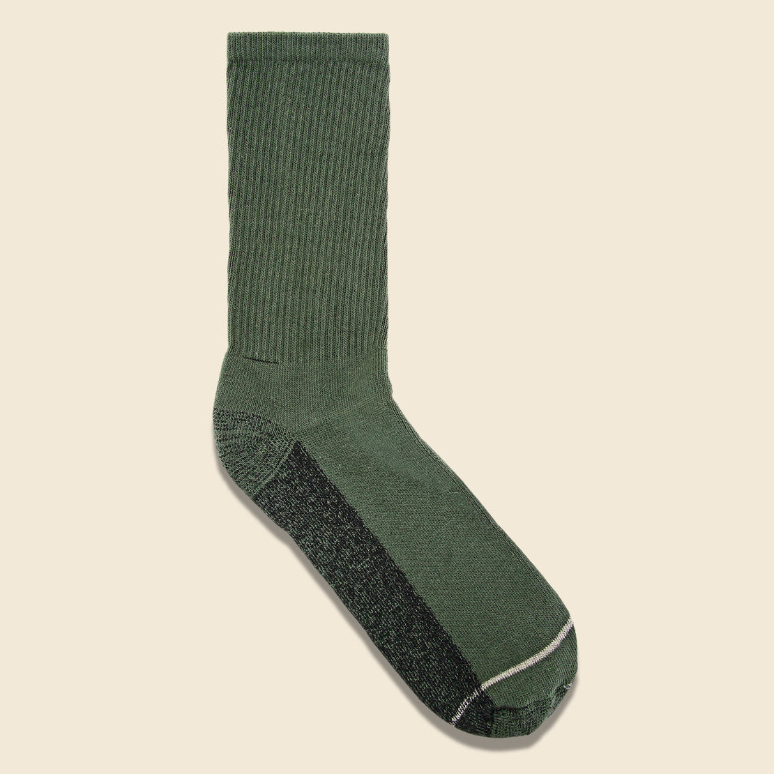 American Trench Recycled Marled Sock - Moss