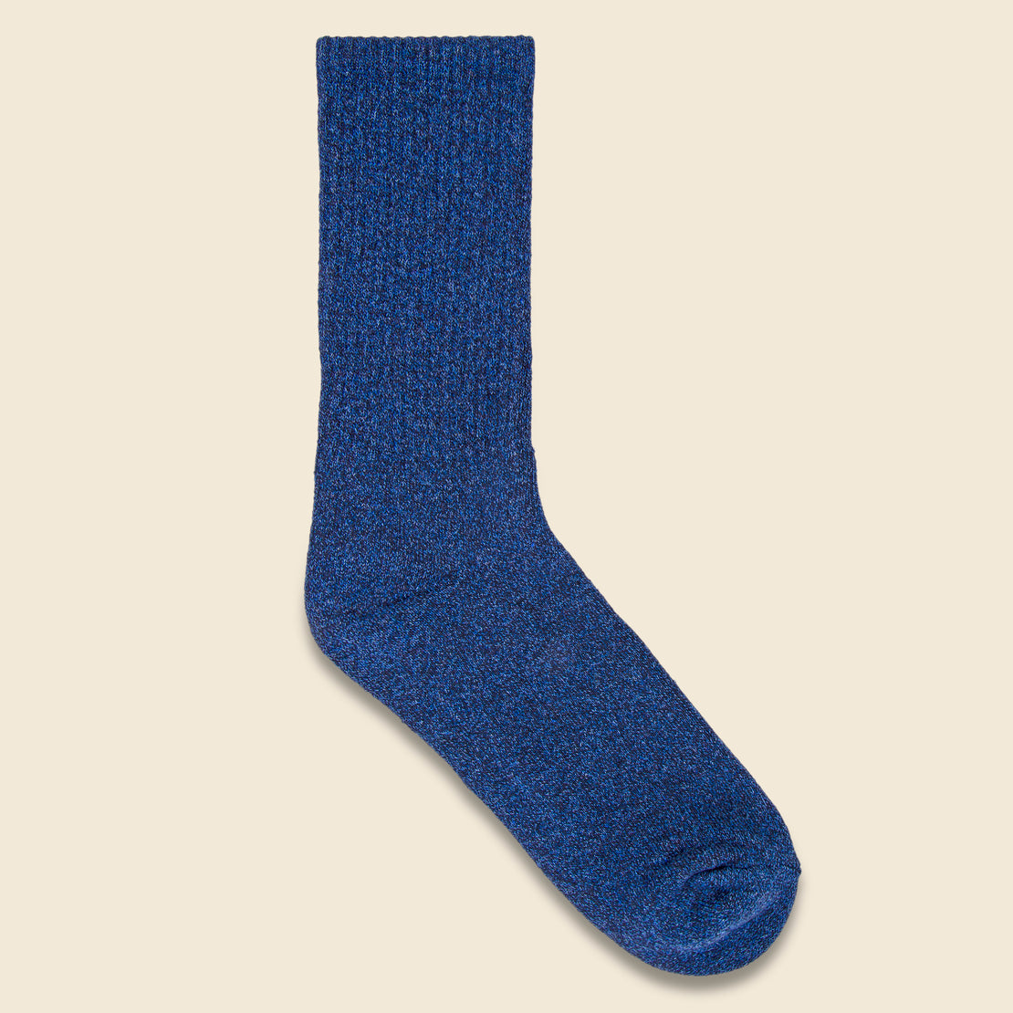 American Trench Recycled Marled Sock - Navy