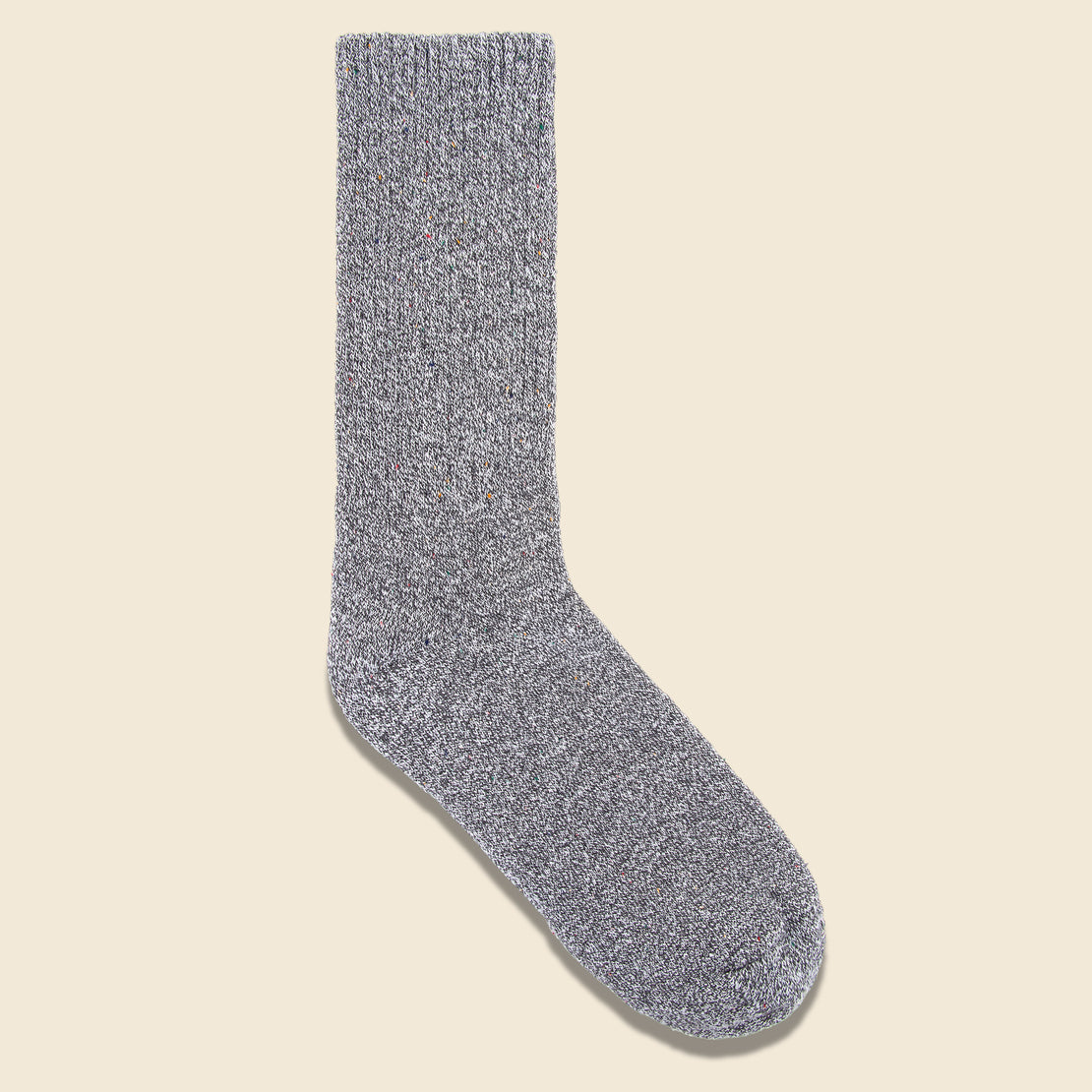 American Trench Recycled Marled Sock - Grey