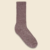 Recycled Marled Sock - Tan Marl - American Trench - STAG Provisions - Accessories - Socks