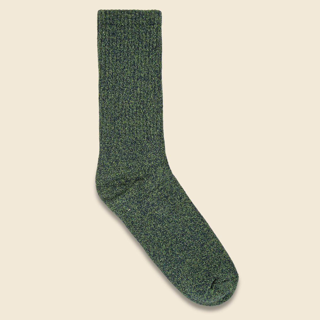 American Trench Recycled Marled Sock - Evergreen Marl
