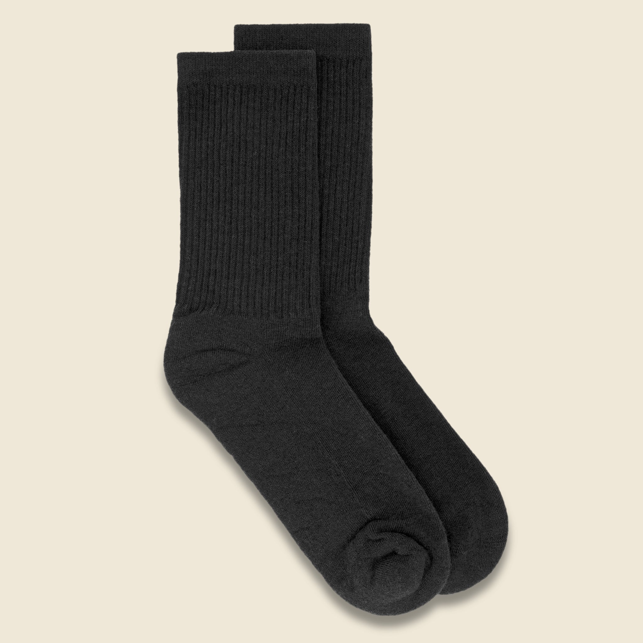 Merino Wool Crew Sock - Charcoal - American Trench - STAG Provisions - Accessories - Socks
