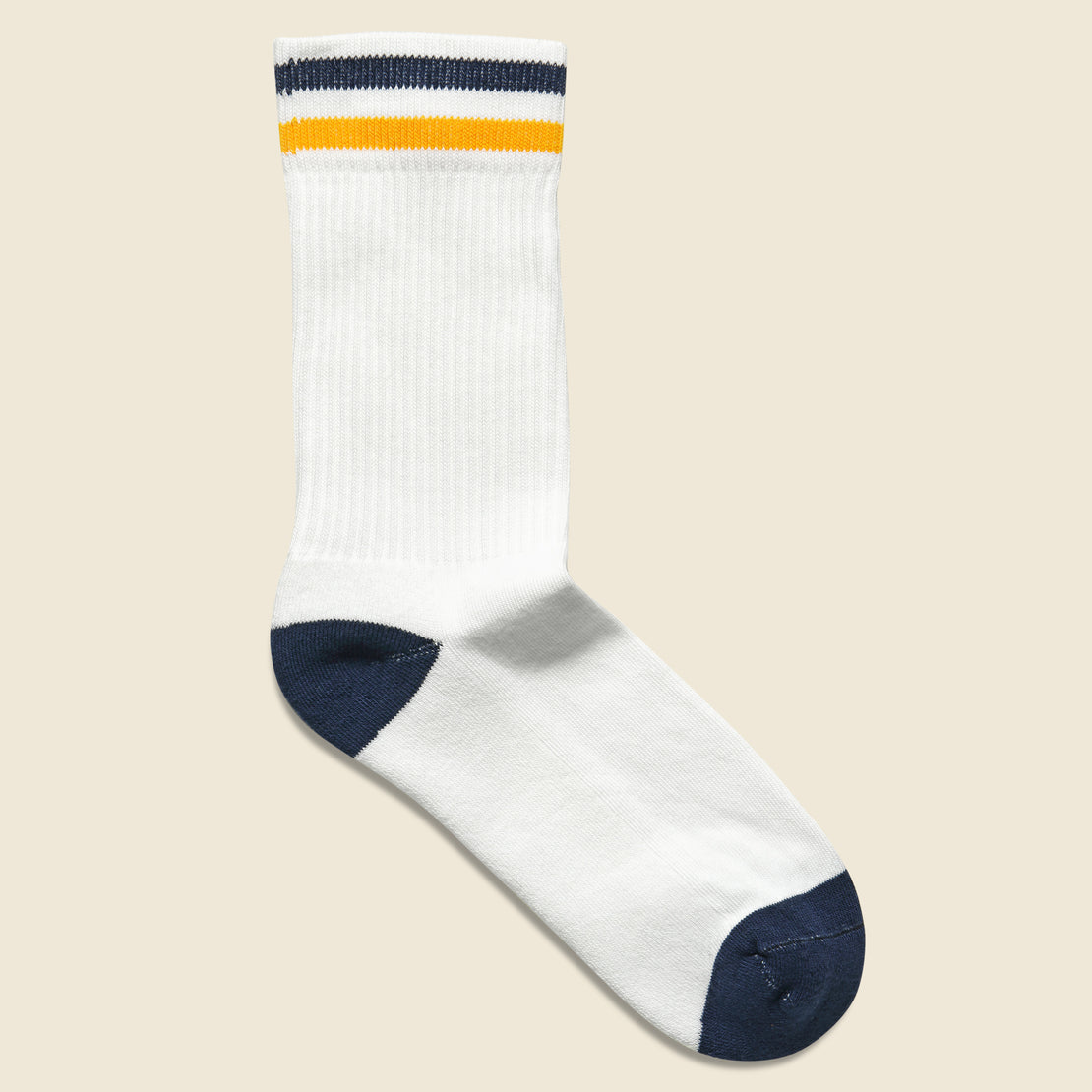 American Trench Kennedy Athletic Sock - Navy/Gold