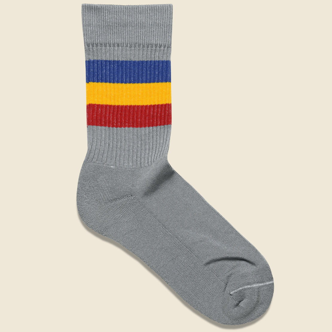 American Trench Sol Sock - Grey