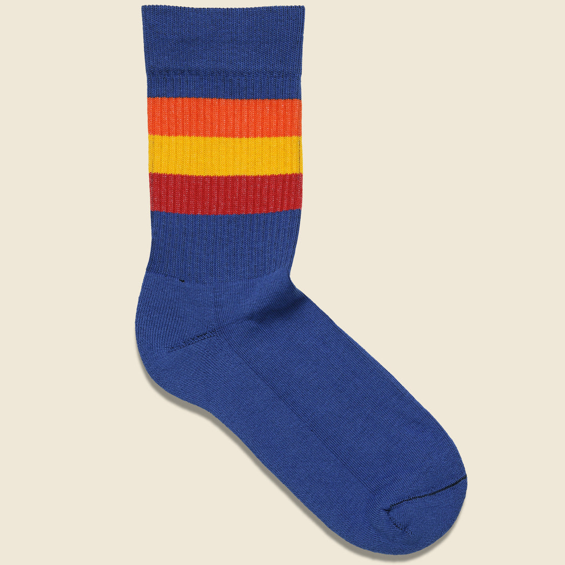 American Trench Sol Sock - Blue