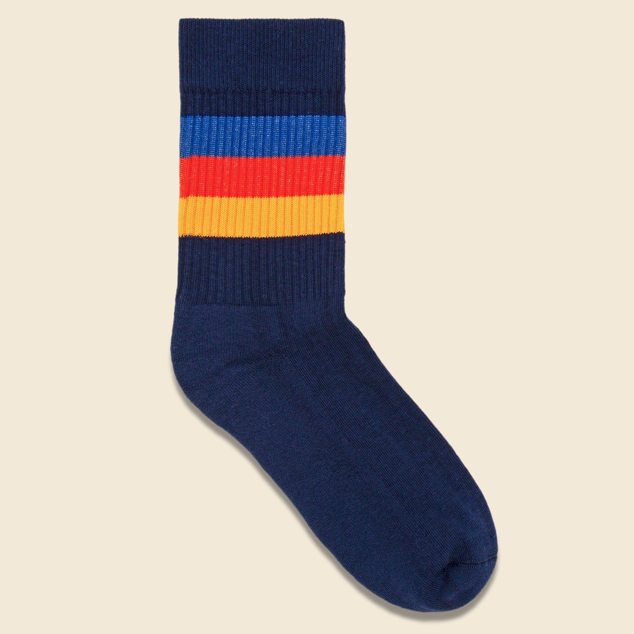 
                          Sol Sock - Navy - American Trench - STAG Provisions - Accessories - Socks
                        