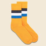 Sol Sock - Gold - American Trench - STAG Provisions - Accessories - Socks